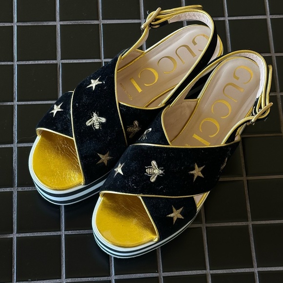 Brand new Gucci platform sandals - Picture 2 of 2